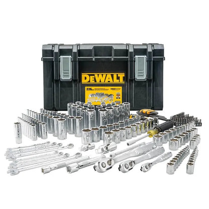 DEWALT Mechanics Tool Set (226-Piece) with TOUGHSYSTEM 22 in. Medium Tool Box DWMT45226H