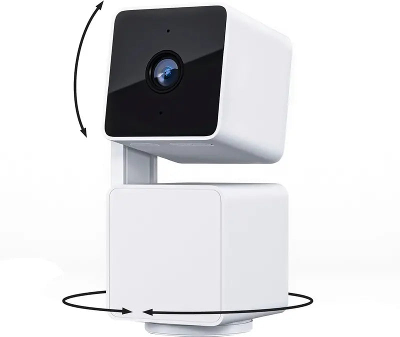 Wyze Cam Pan v3 1080p Indoor/Outdoor Wi-Fi Security Camera, Pan/Tilt/Zoom, White