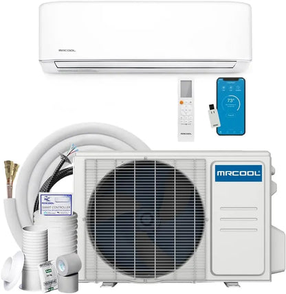 MRCOOL 24,000 BTU Ductless Mini Split System  230V Inverter AC & Heat Pump, Wall-Mounted for Homes, Offices, or Commercial Use, Easy Pro Series