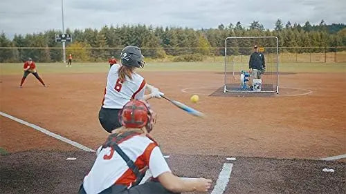 Jugs MVP Adjustable Pitching Machine  Up to 60 MPH, Baseball & Softball Compatible