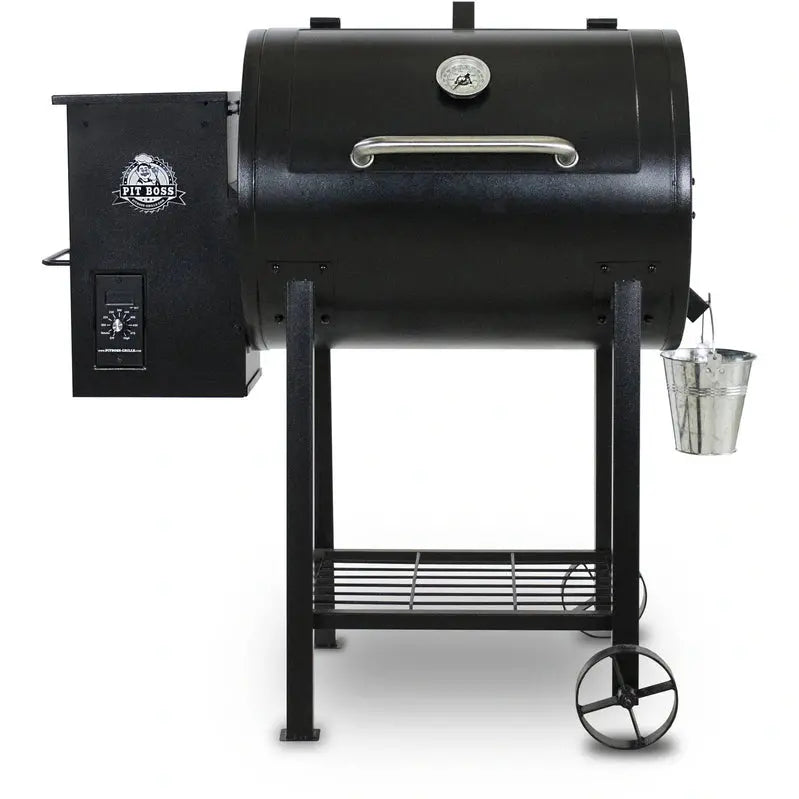 Pit Boss 700FB Pellet Grill with Flame Broiler Technology  700 sq. in. Cooking Area, Wood-Fired Flavor
