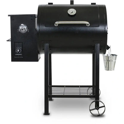 Pit Boss 700FB Pellet Grill with Flame Broiler Technology  700 sq. in. Cooking Area, Wood-Fired Flavor