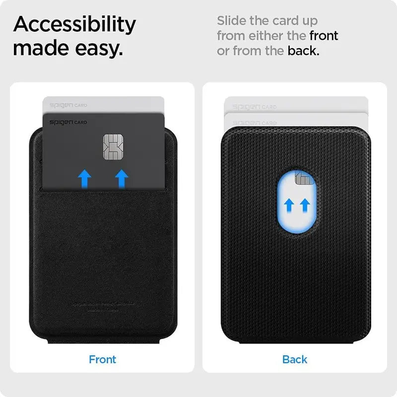 MagSafe-Compatible Card Holder with Built-in Magnet