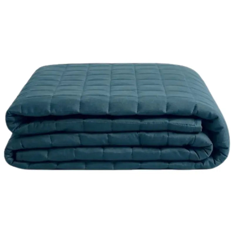 7-Layer Weighted Cooling Blanket with Glass Bead Fill and Reinforced 16-Loop Design