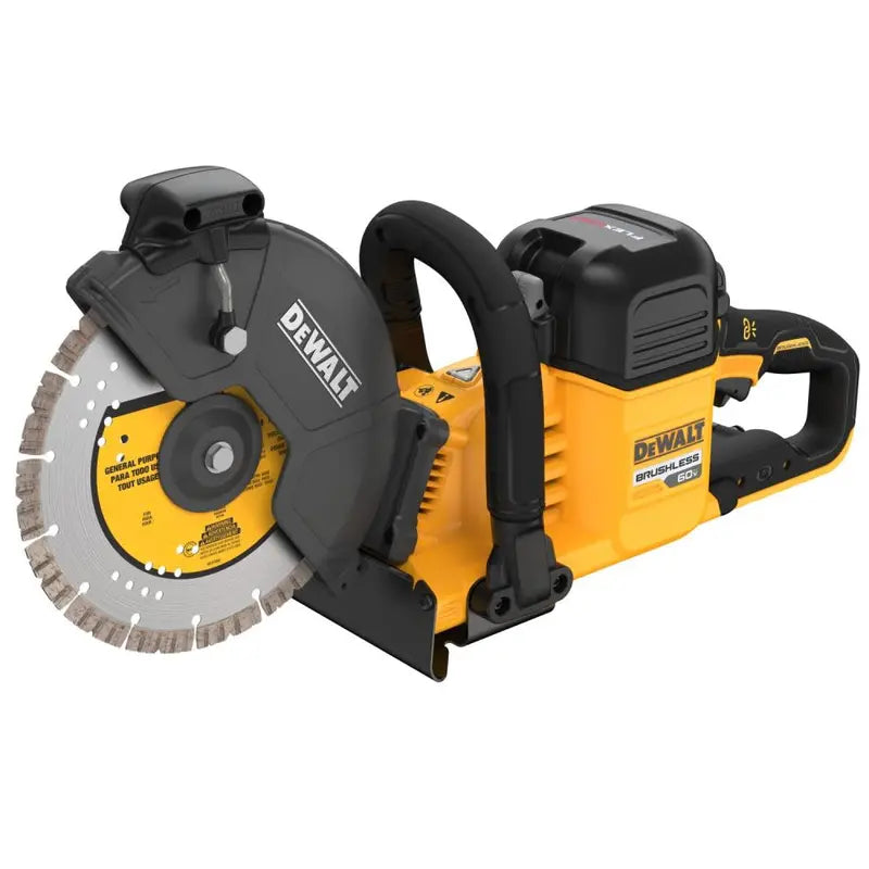 DEWALT 60V MAX 9 Cut Off Saw Kit Brushless Cordless