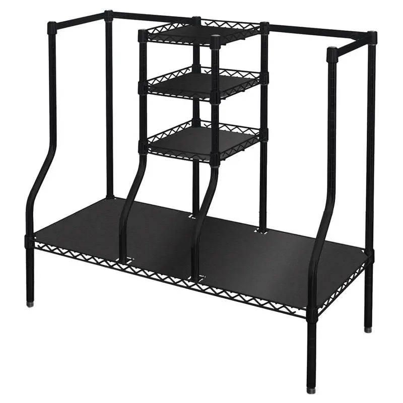 SafeRacks Golf Gear Organizer  Freestanding Bag & Equipment Storage Rack
