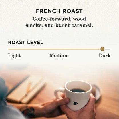 Peet’s Coffee French Roast Dark Roast K-Cup Pods, 54 Count for Keurig Coffee Maker