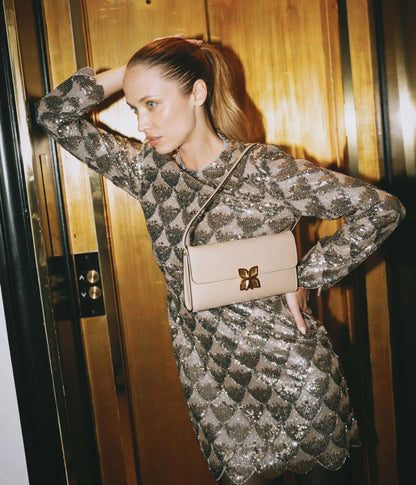 Hortensia Clutch | Sable