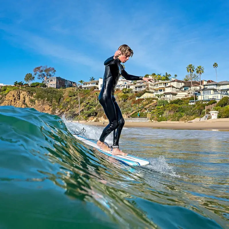 Wavestorm 8ft Foam Surfboard  Wax-Free Soft-Top Longboard for All Skill Levels, Adults & Kids