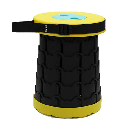 Compact Folding Stool with Enhanced Retractable Design