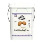 Augason Farms Whole Egg Powder  11 lb Emergency Food Supply, 383 Servings, 4-Gallon Pail