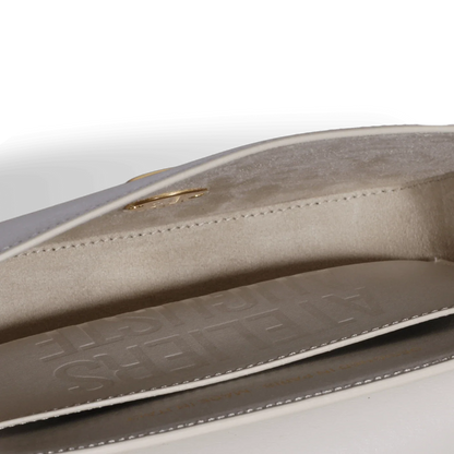 Monceau Baguette - Cuir Box Blanc Cassé