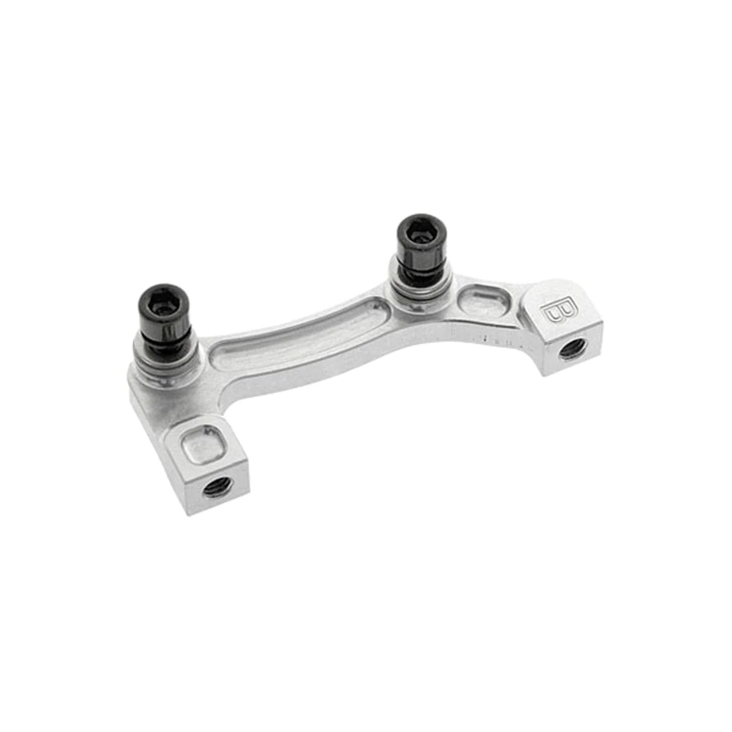 Adaptateur Étrier Avant / Arrière PM / IS HOPE  (Avant 203mm / Arrière 183 mm) #HBMB Argent