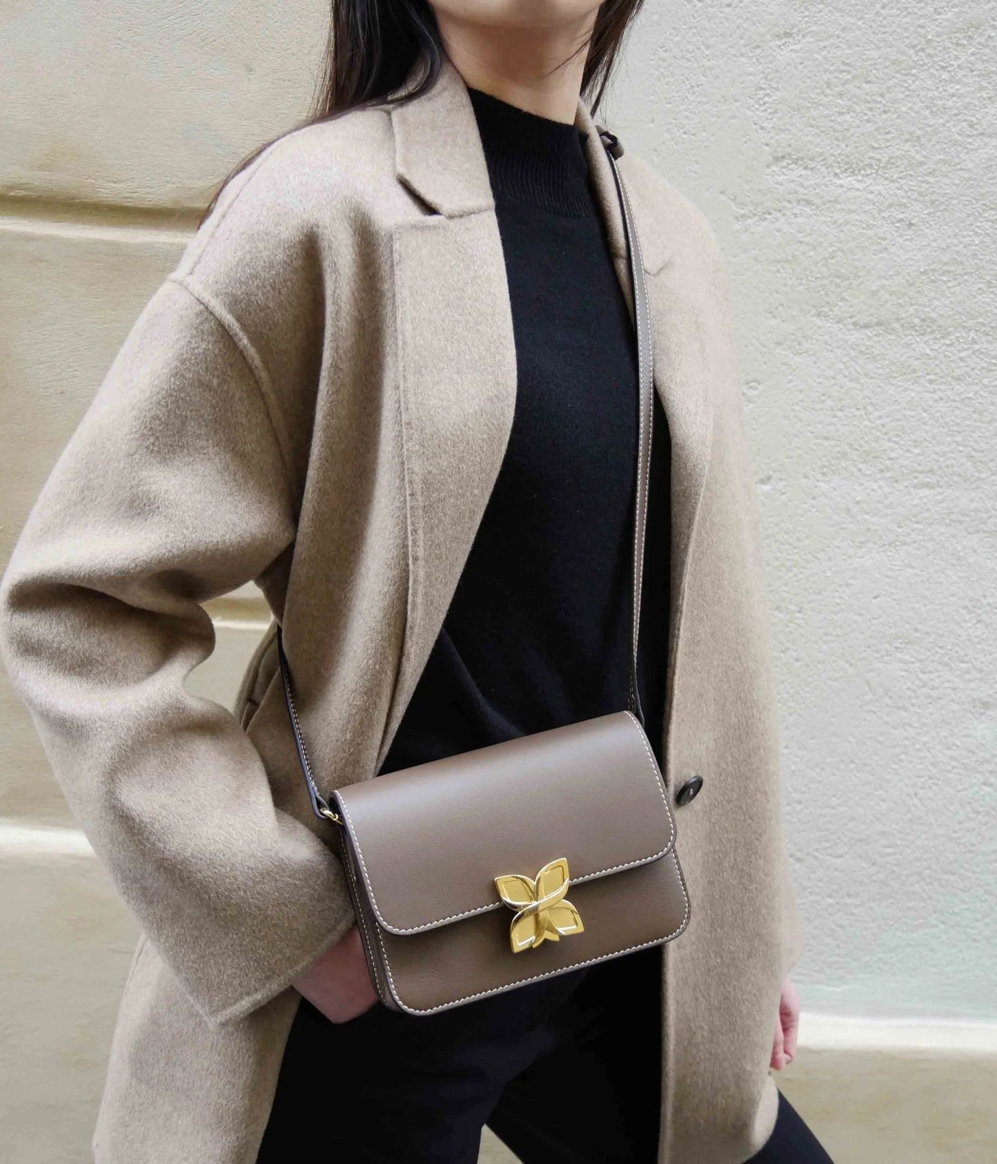 Mini Hortensia | Taupe Foncé