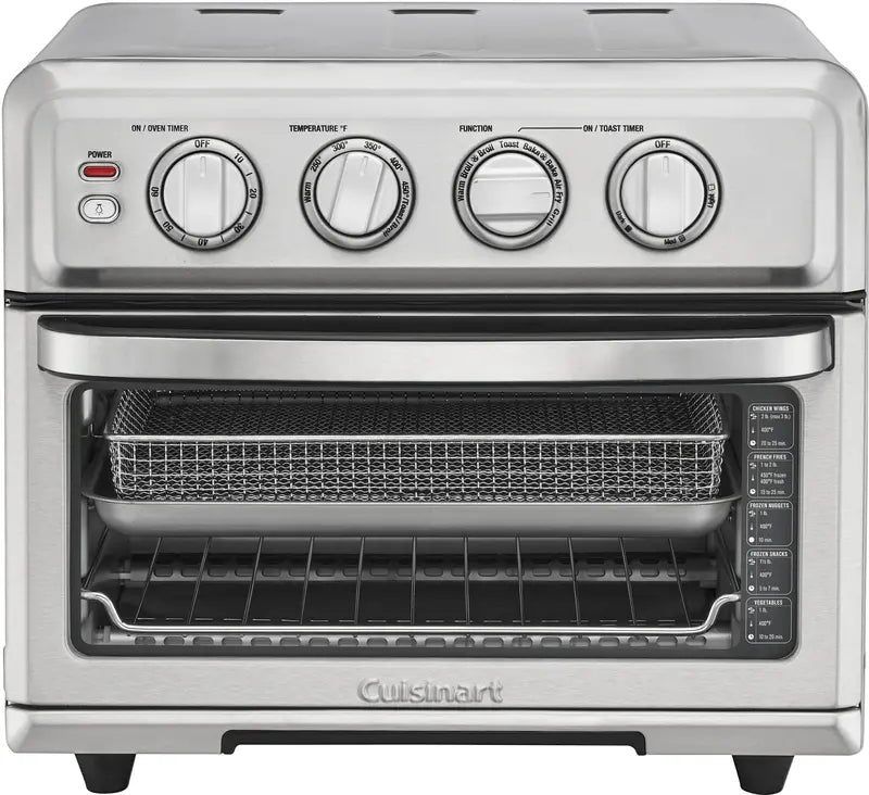 Cuisinart Air Fryer Toaster Oven with Grill Function  Stainless Steel Multi-Cook Appliance