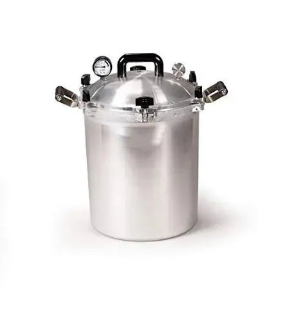 All-American 30-Quart Pressure Canner & Cooker  Durable Stainless Steel, Silver