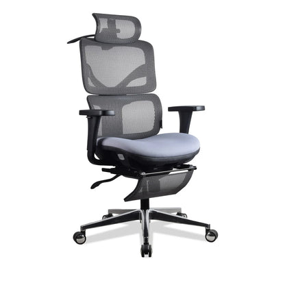 Chaise ergonomique de bureau - TERRANA en mousse et maille