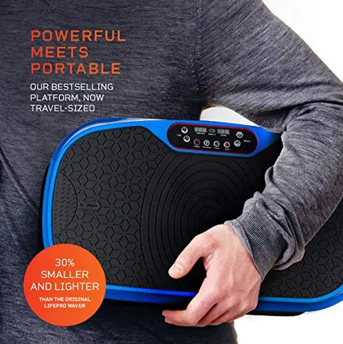 Lifepro Waver Mini Vibration Plate   Whole Body Vibration Platform Exercise Machine