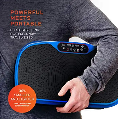 Lifepro Waver Mini Vibration Plate   Whole Body Vibration Platform Exercise Machine