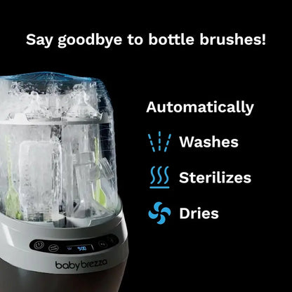 All-in-One Baby Bottle Washer, Sterilizer & Dryer  Rapid-Clean Machine for Bottles, Pump Parts & Sippy Cups