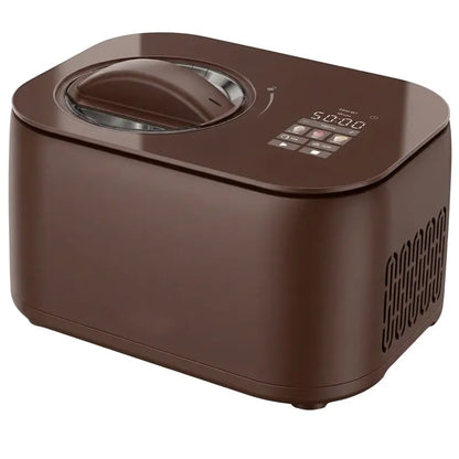 1-Pint Compressor-Based Ice Cream Maker  Digital Display, 3 Preset Programs