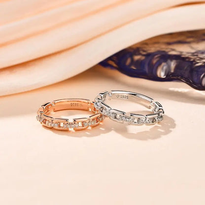 Lustrous Gleaming Band Ring  Smooth, Comfort-Fit Metallic Ring for Everyday Wear