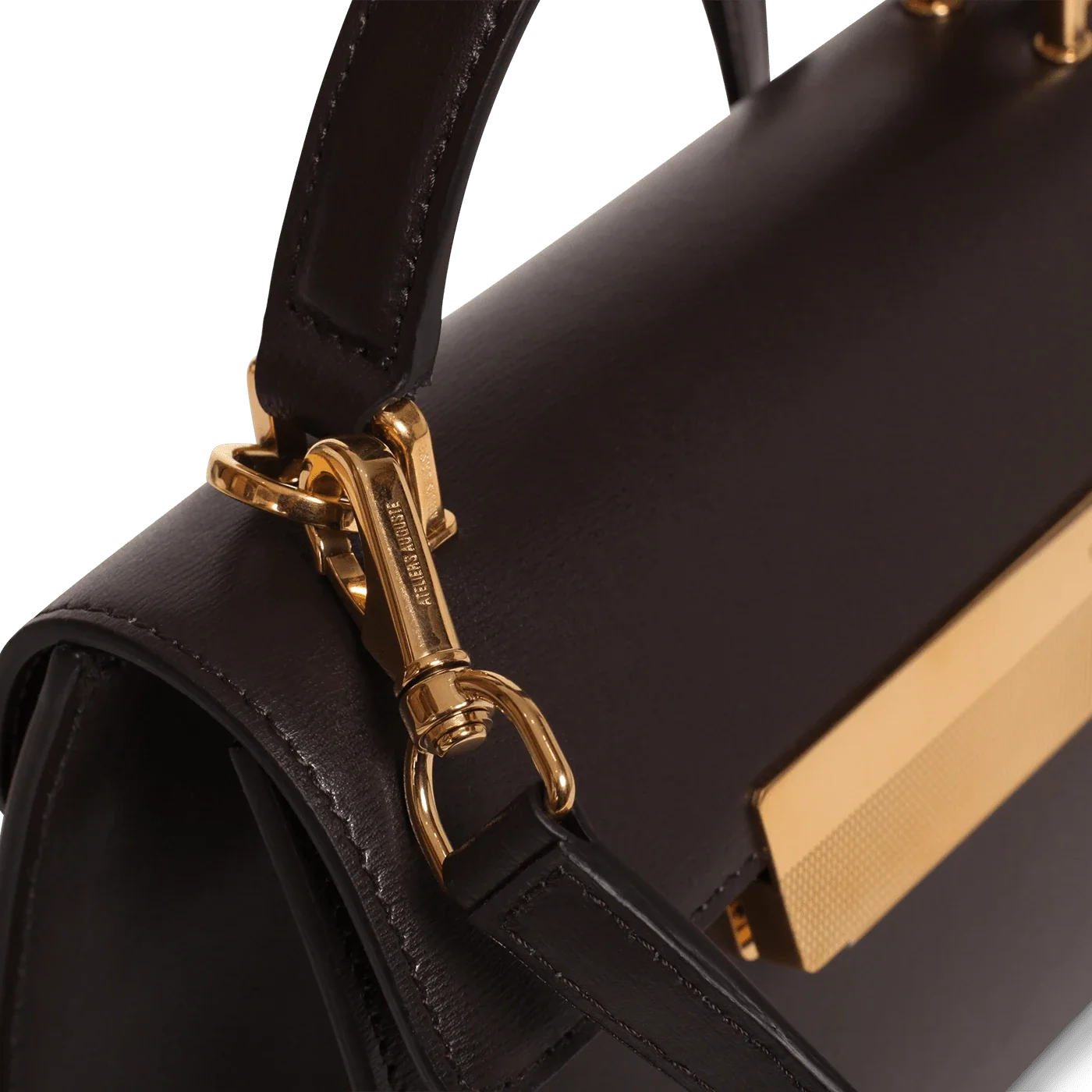 Mini Capucine - Cuir Box Chocolat