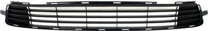 Bumper Grille Compatible With 2011-2013 Toyota Corolla Front Textured Black