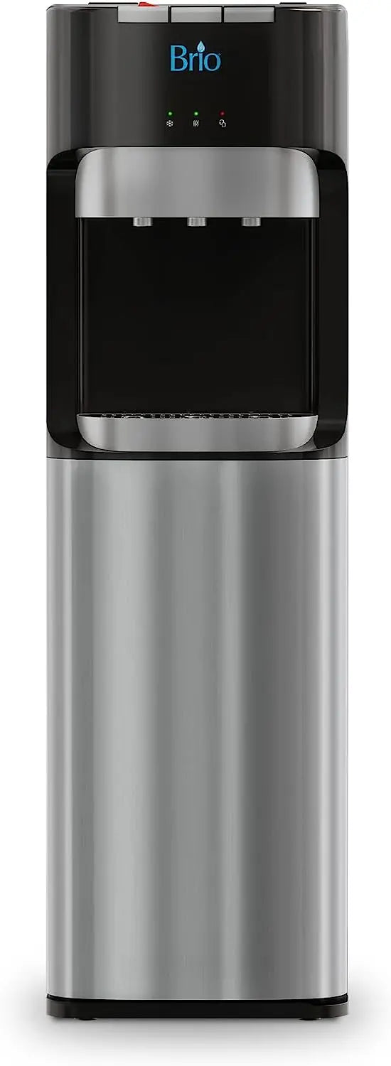 Brio Bottom-Loading Water Cooler  Triple-Temperature Dispenser (Hot, Cold, Room Temp)