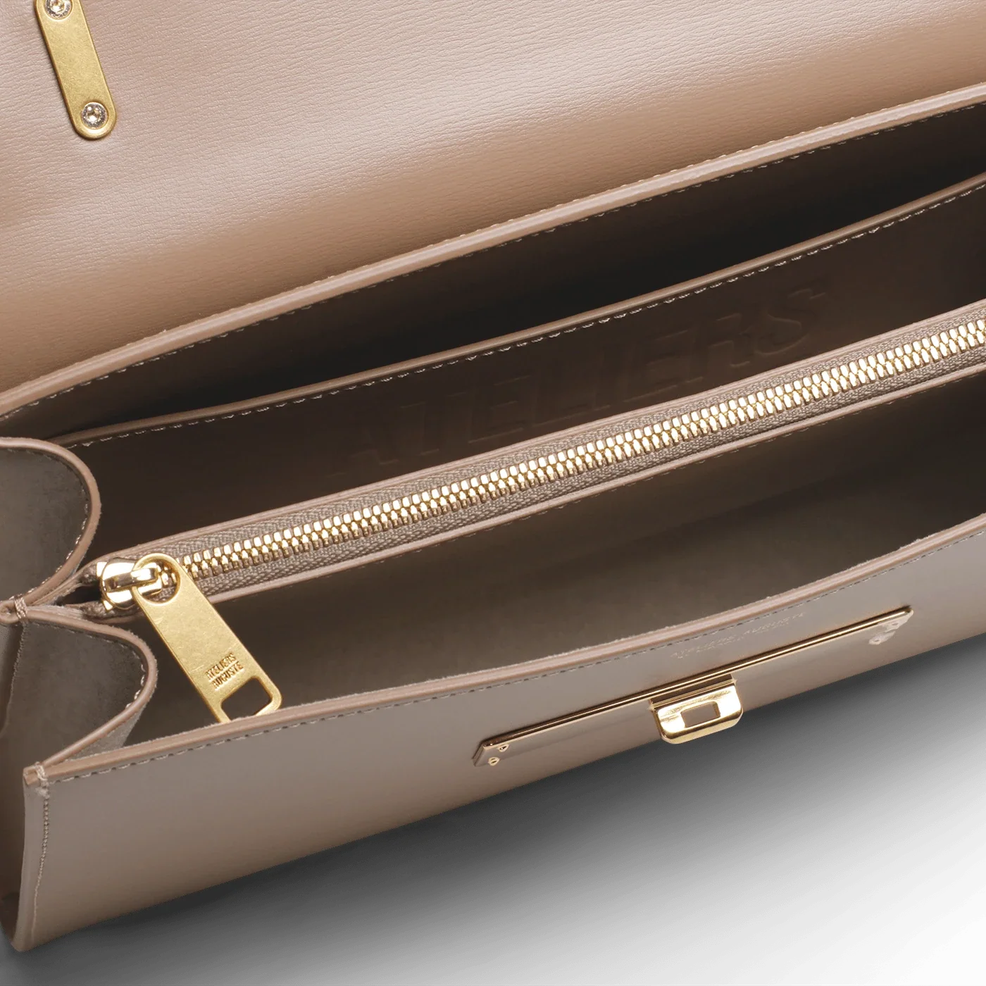 Capucine - Cuir Box Taupe