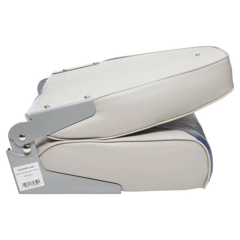 Wise 8WD588PLS-660 Standard High Back Boat Seat, Grey/Navy