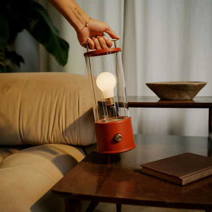 The Muse 1.0 Portable Lamp in Pomona Red - Set of 2