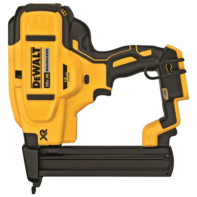 DEWALT 20 V MAX* XR 18 Gauge Narrow Crown Stapler  Tool Only DCN681B from DEWALT