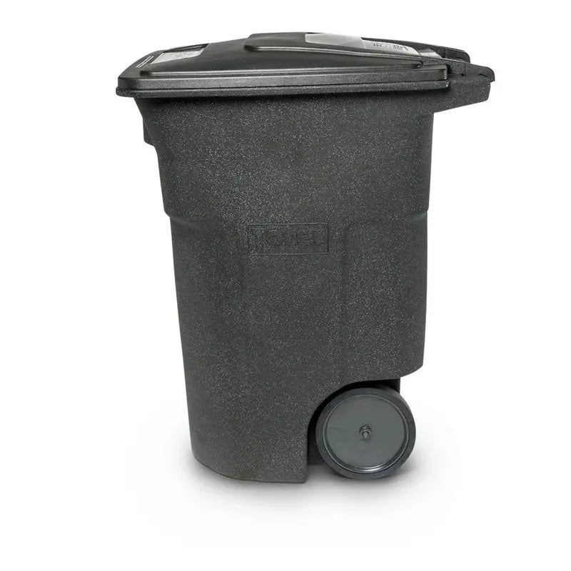 Toter 96-Gallon Wheeled Trash Can  Smooth-Rolling Dual Wheels, Snap-On Lid & Durable Resin Construction