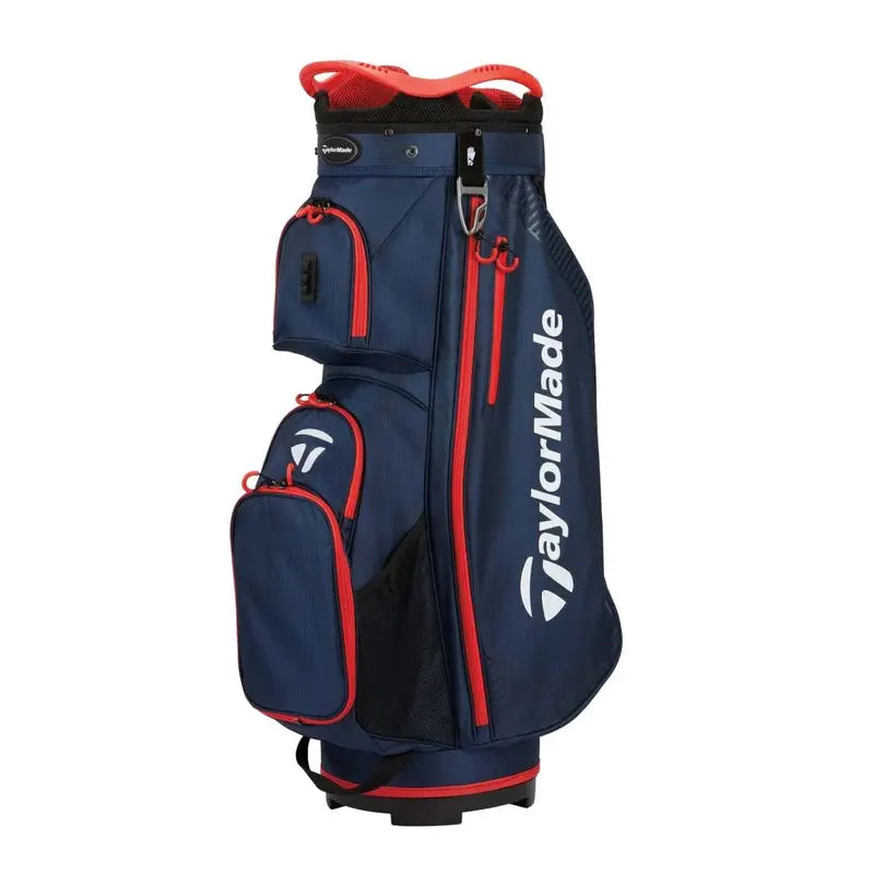 TaylorMade 2023 Pro Cart Bag  Premium Golf Carry Bag with Integrated Wheels & Organizer Compartments