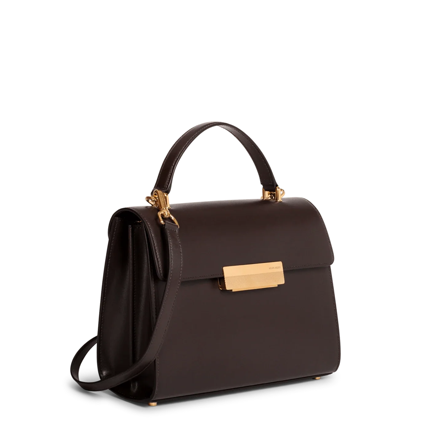 Capucine - Cuir Box Chocolat