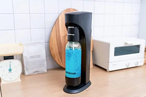 Drinkmate OmniFizz Sparkling Water and Soda Maker with Two Carbonation Bottles, Fizz Infuser
