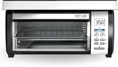 2025 Spacemaker Under-Counter Toaster Oven  Black & Stainless Steel Finish (Model TROS1000D)