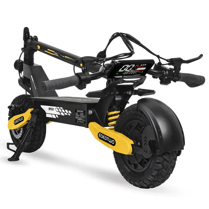 Adult Off-Road Electric Scooter  1200W Dual-Brake Motor, 28 MPH Top Speed, 20-Mile Range, 11″ All-Terrain Tires, Foldable Design