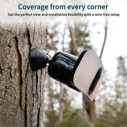 Arlo Pro 3 Floodlight Camera  Wireless Security 2K Video  HDR Color Night Vision 2-Way Audio Black FB1001B-100NAS