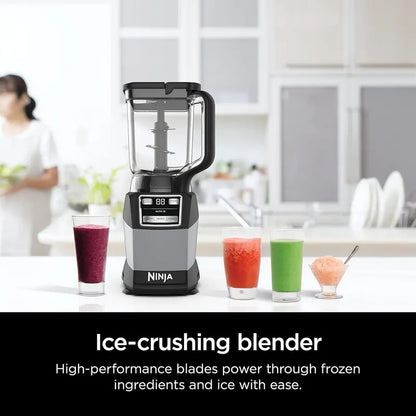 Ninja Auto-IQ Compact Kitchen System  72oz Smart Blender for Smoothies, Doughs, and Frozen Blends