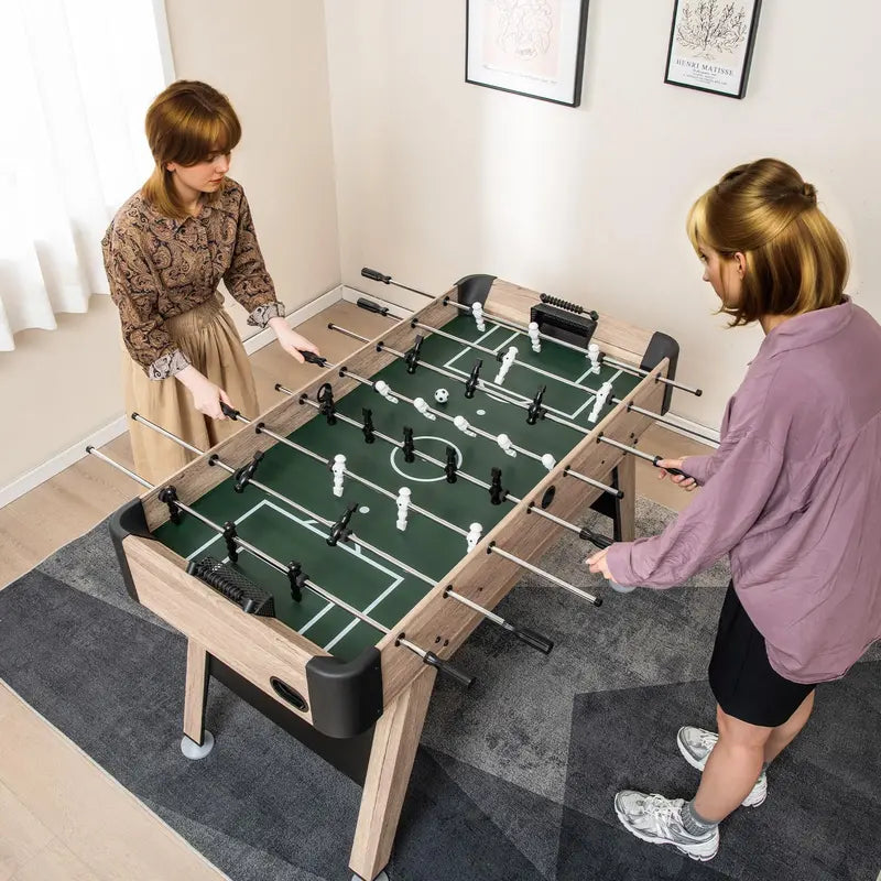 54-Inch Full-Size Foosball Table  Competition-Ready Soccer Game with 26 Figurines