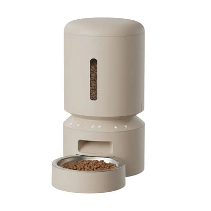Wi-Fi Enabled 5L Smart Pet Feeder with Voice Recording & Scheduled Meals