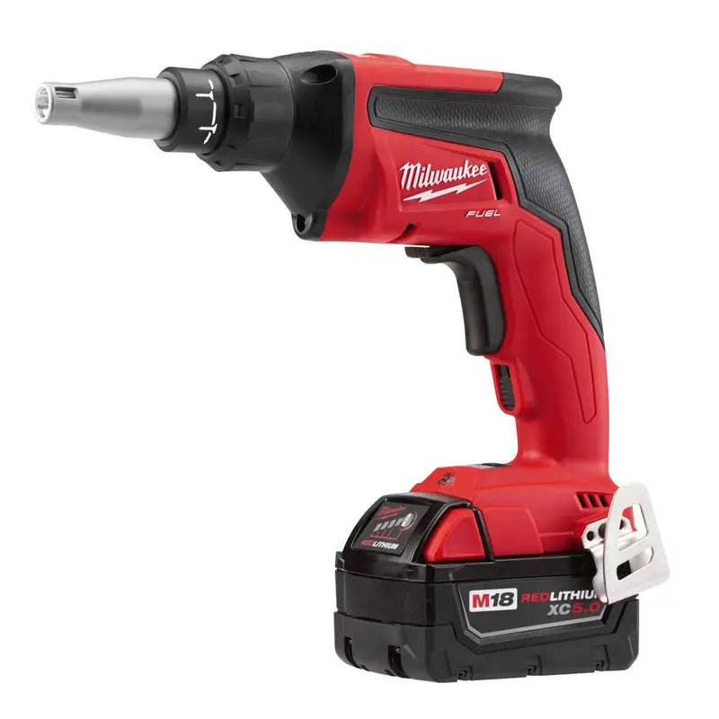 M18 FUEL 18V Lithium-Ion Cordless Drywall Screw Gun Kit + M18 Cut Out Tool