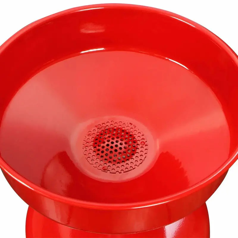 Portable 20-Gallon Air-Operated Oil Drain Pan for Automotive Maintenance