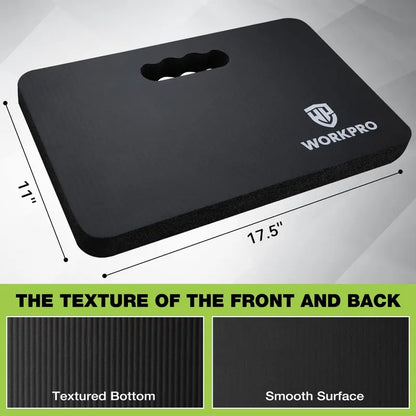 WORKPRO Extra-Thick Foam Kneeling Pad  17.5 x 11 x 1.5 Inches for Comfortable Garden or Workshop Use