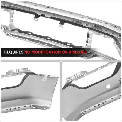 Modular Front Bumper for 20212023 Ford F-150  Includes Parking Distance Sensor Holes