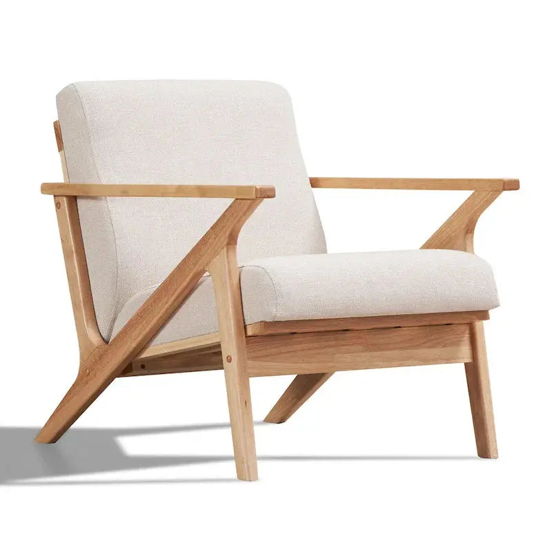 Omax Decor Zola Lounge Chair  Stylish Upholstered Accent Seating with Contemporary Profile