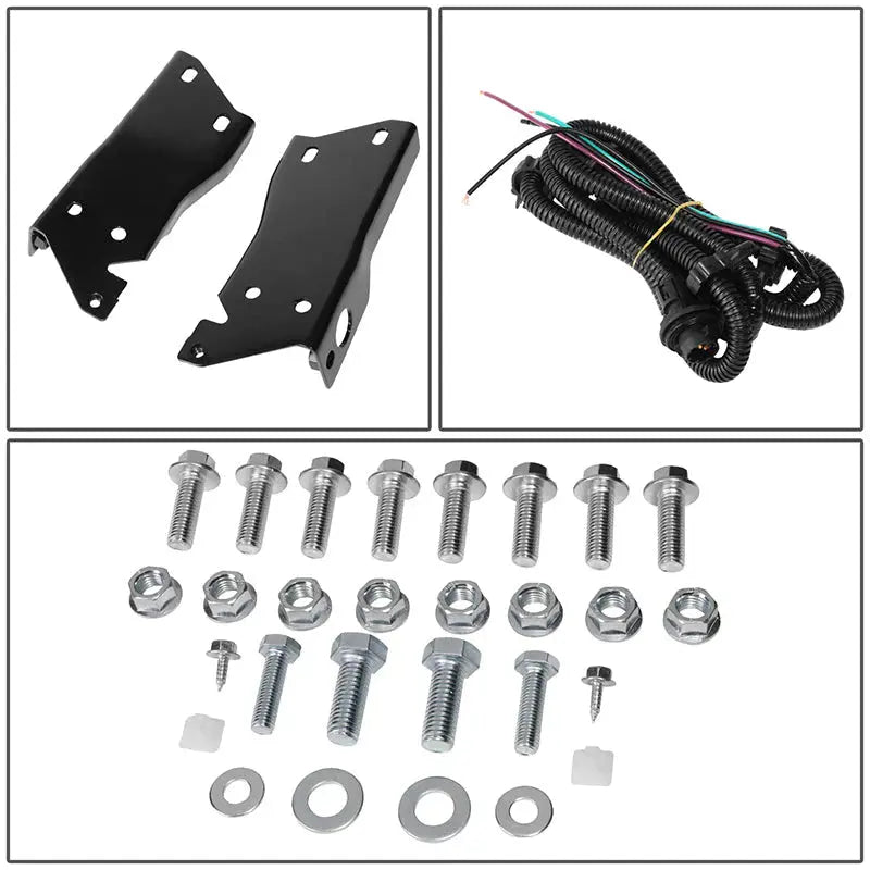 Chevrolet Silverado & GMC Sierra 2500HD/3500 Rear Step Bumper  No Parking Sensor Openings (20012007)