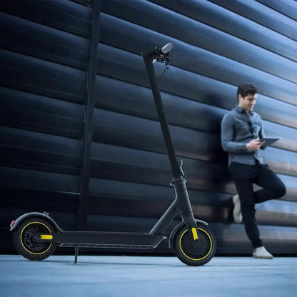 500W Folding Electric Scooter  10-Inch Solid Tires, 18-Mile Range, 19 MPH Top Speed, Lightweight Commuter Design